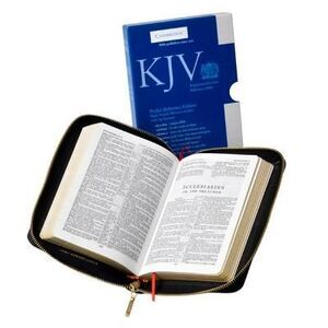Pocket Reference Bible-KJV-Zipper -- Baker Publishing Group